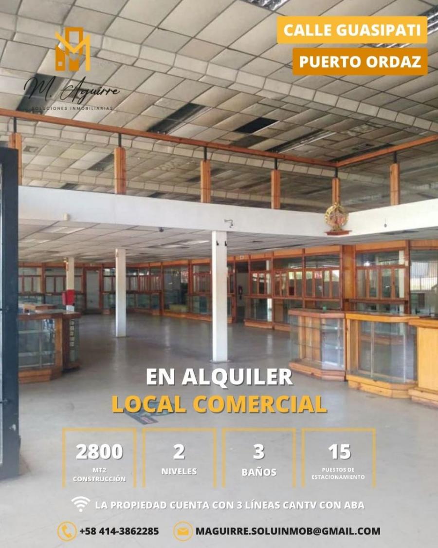 Foto Local en Alquiler en CENTRO DE PUERTO ORDAZ, Ciudad Guayana, Bolvar - U$D 3.000 - LOA207677 - BienesOnLine