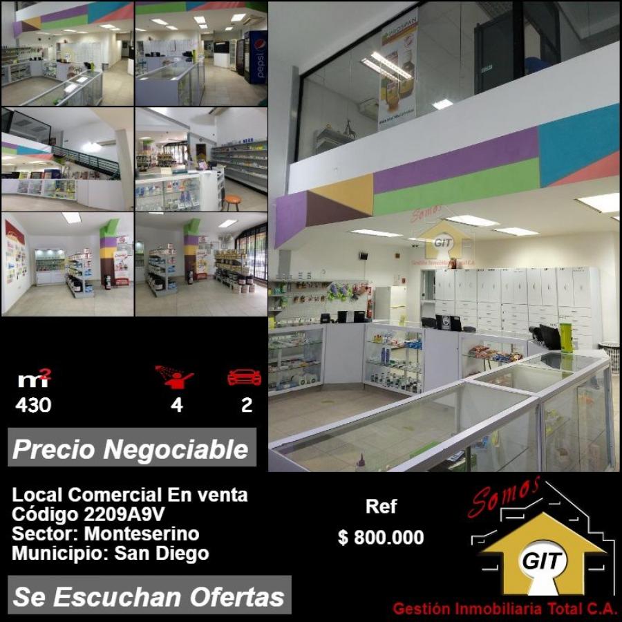 Foto Local en Venta en Monteserino, San Diego, Carabobo - U$D 800.000 - LOV180078 - BienesOnLine