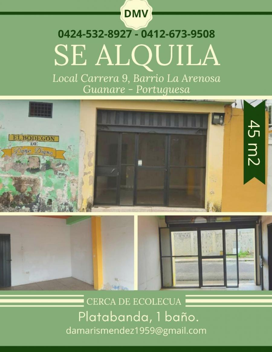 Foto Local en Alquiler en Guanare, Portuguesa - U$D 100 - LOA169698 - BienesOnLine