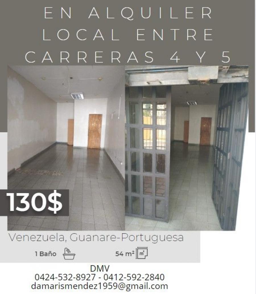 Foto Local en Alquiler en Guanare, Portuguesa - U$D 130 - LOA188001 - BienesOnLine