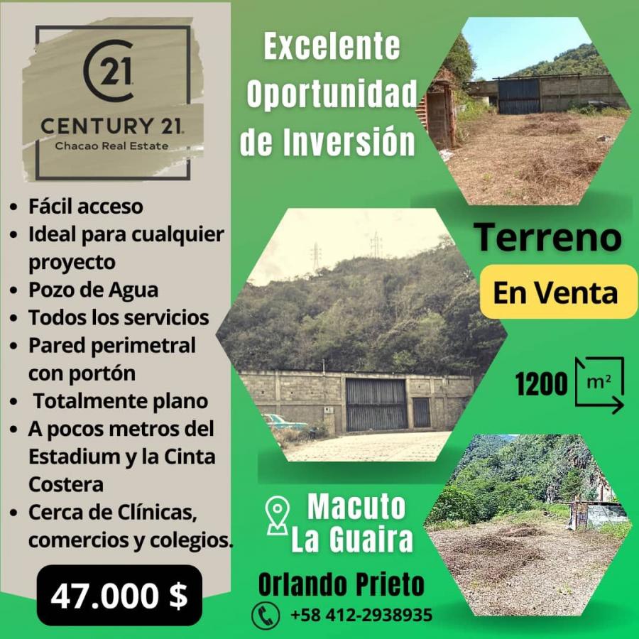 Foto Terreno en Venta en Entrada de Galipan Macuto, Macuto, Vargas - U$D 25.000 - TEV193524 - BienesOnLine