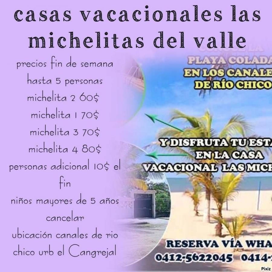 Foto Casa en Alquiler vacacional en Ro Chico (1236), Ro Chico, Miranda - U$D 100 - CA157167 - BienesOnLine