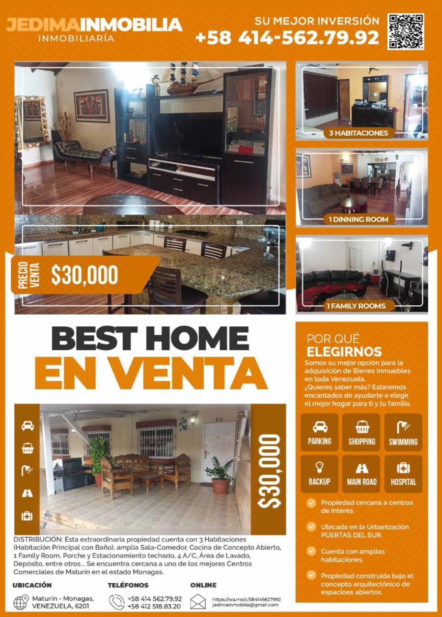 Foto Quinta en Venta en Maturn, Monagas - U$D 30.000 - QUV158634 - BienesOnLine