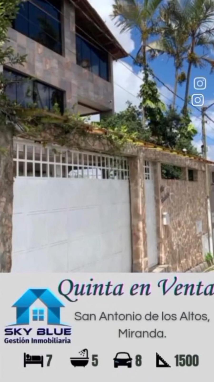 Foto Quinta en Venta en San Antonio de Los Altos, San Antonio de Los Altos, Miranda - U$D 169.998 - QUV223774 - BienesOnLine