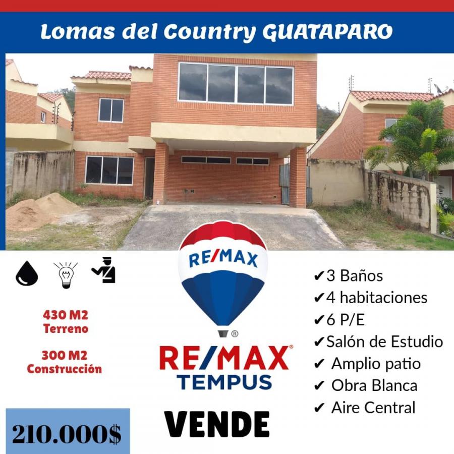 Foto Casa en Venta en GUATAPARO, Valencia, Carabobo - U$D 210.000 - CAV162130 - BienesOnLine
