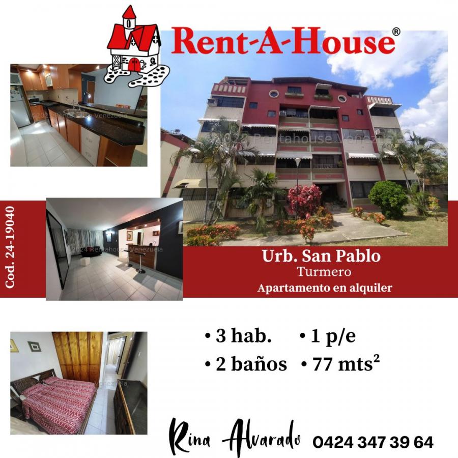 Foto Apartamento en Alquiler en Santiago Mario, Turmero, Aragua - U$D 300 - APA220727 - BienesOnLine