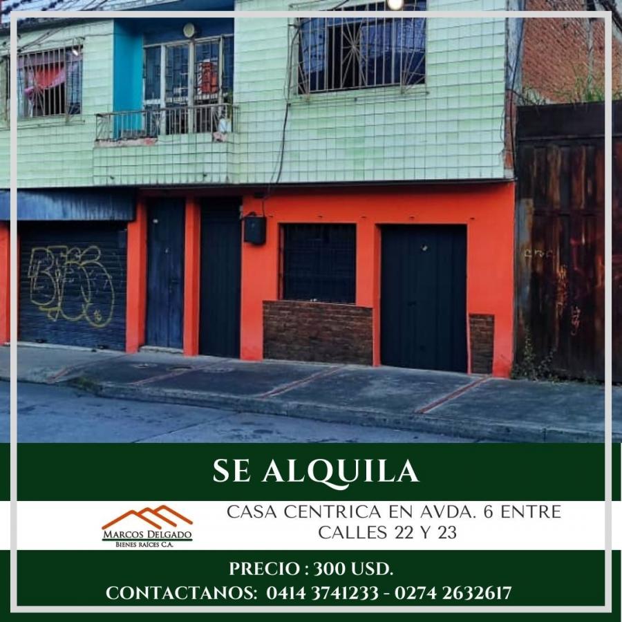 Foto Casa en Alquiler en EL Sagrario, Mrida, Mrida - U$D 300 - CAA189241 - BienesOnLine