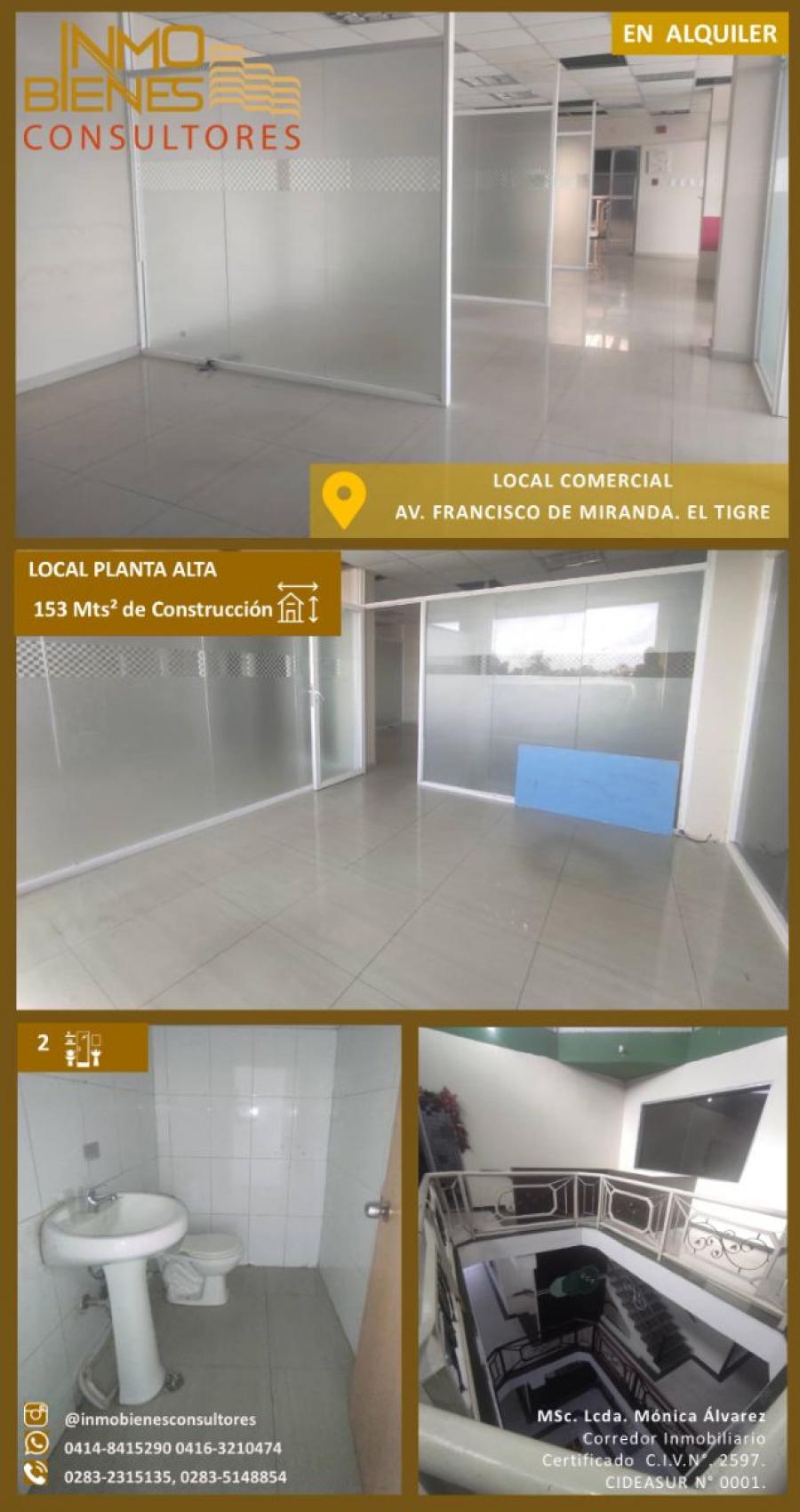 Foto Local en Alquiler en Edmundo Barrio, El Tigre, Anzotegui - U$D 400 - LOA221794 - BienesOnLine