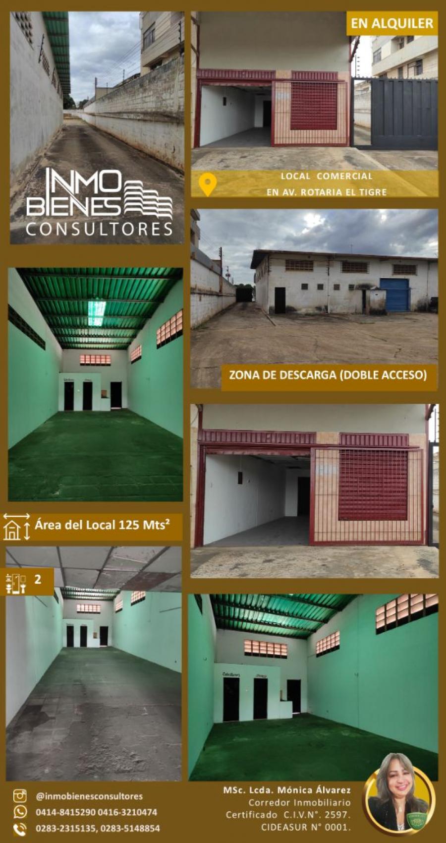 Foto Local en Alquiler en Edmundo Barrios, El Tigre, Anzotegui - U$D 500 - LOA191335 - BienesOnLine