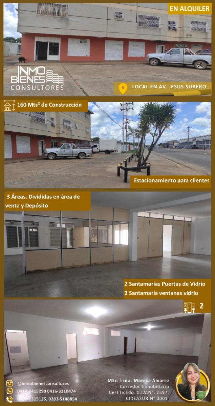 Foto Local en Alquiler en Edmundo Barrios, El Tigre, Anzotegui - U$D 250 - LOA191910 - BienesOnLine