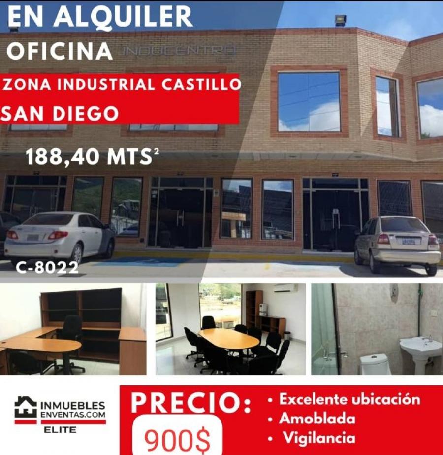 Foto Oficina en Alquiler en San Diego, San Diego, Carabobo - U$D 900 - OFA216882 - BienesOnLine