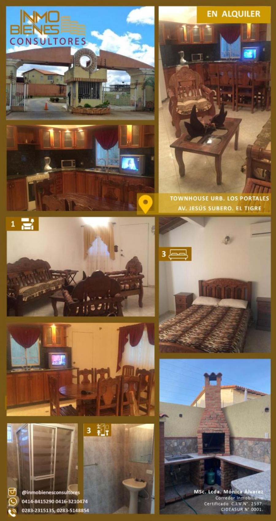 Foto Casa en Alquiler en El Tigre, Anzotegui - U$D 350 - CAA218471 - BienesOnLine