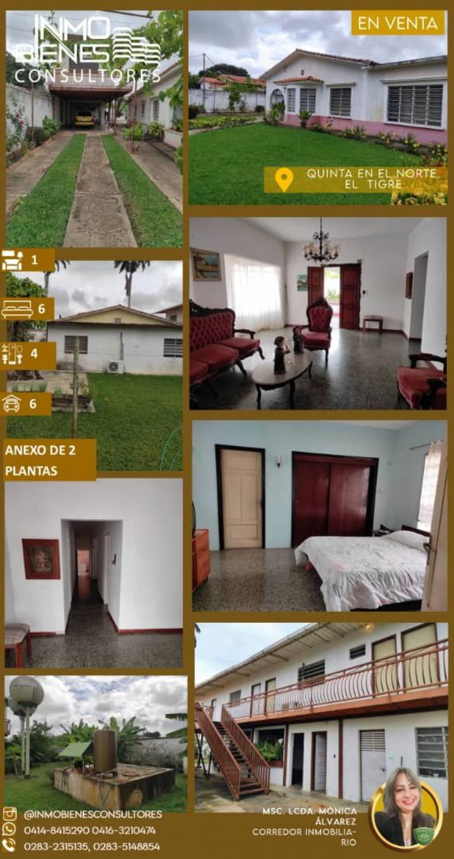 Foto Quinta en Venta en El Tigre, Anzotegui - U$D 25.000 - QUV215363 - BienesOnLine