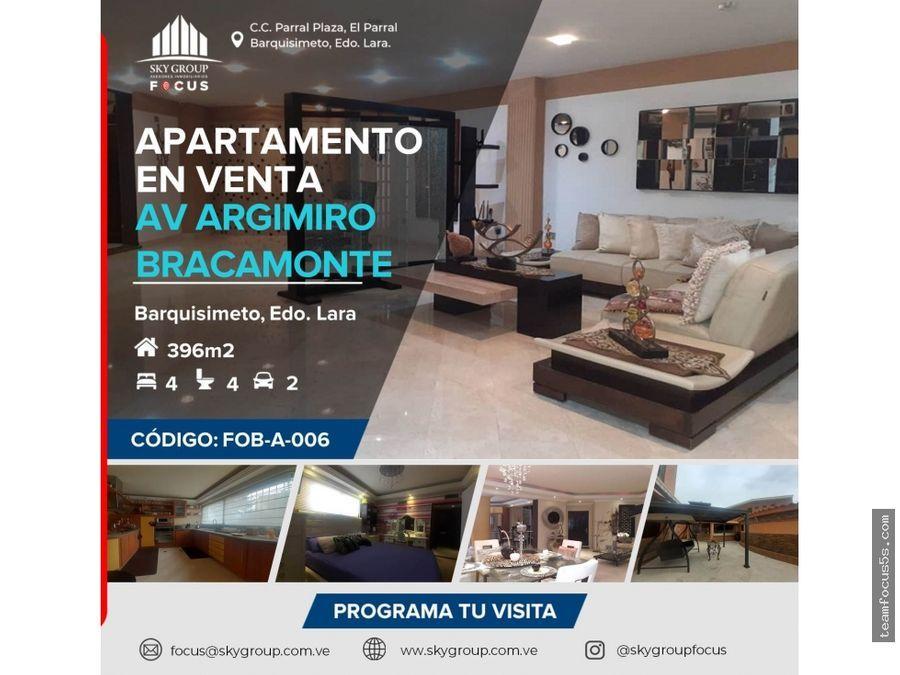 Foto Apartamento en Venta en Barquisimeto, Lara - U$D 145.000 - APV178967 - BienesOnLine
