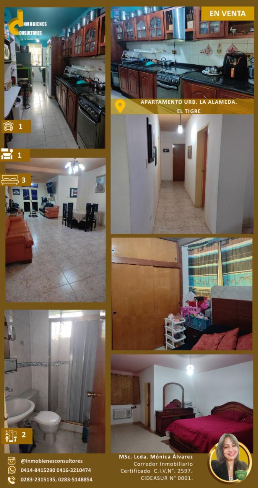 Foto Apartamento en Venta en Edmundo Barrios, El Tigre, Anzotegui - U$D 18.000 - APV191189 - BienesOnLine