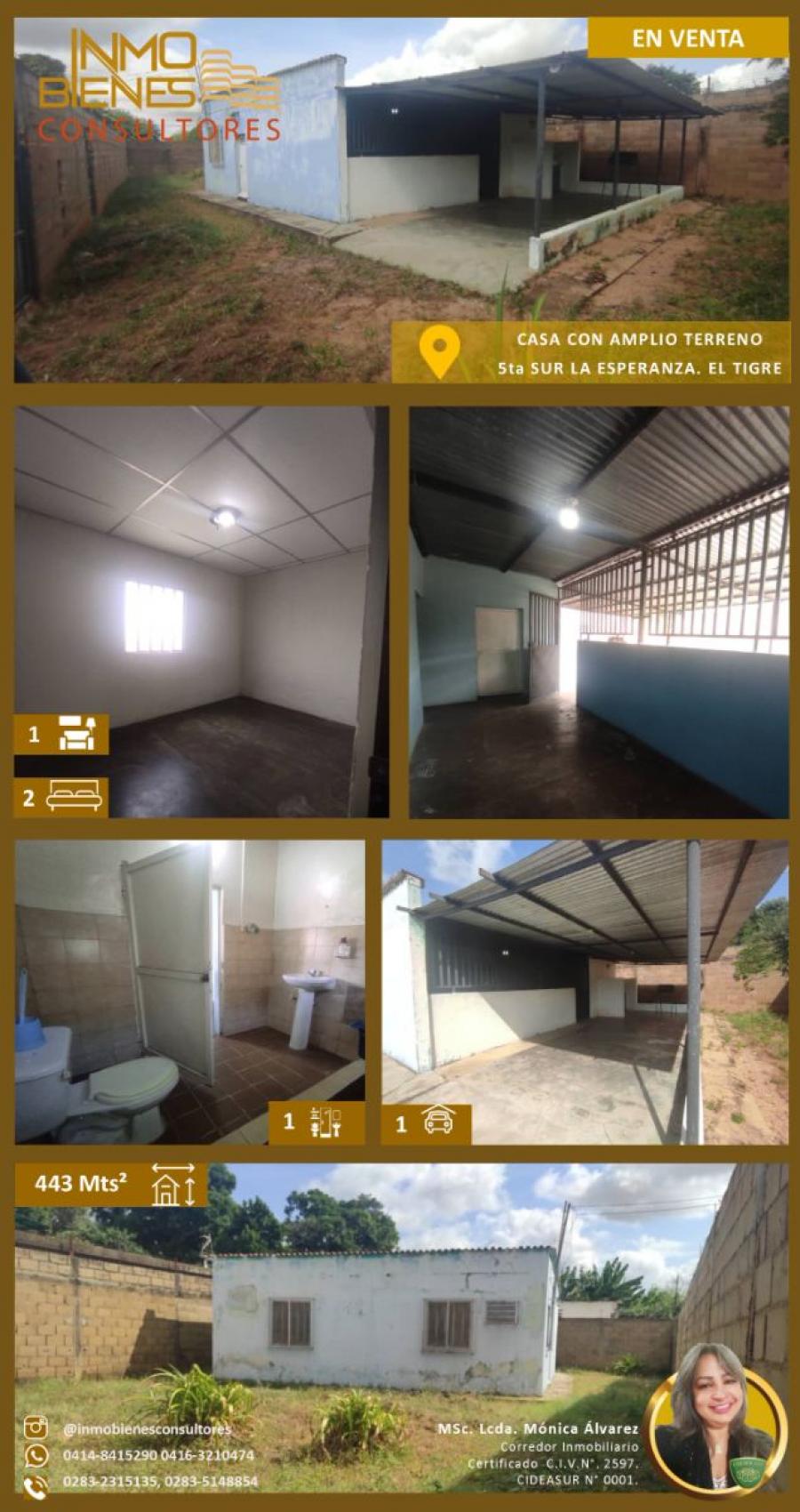 Foto Casa en Venta en El Tigre, Anzotegui - U$D 7.000 - CAV219456 - BienesOnLine
