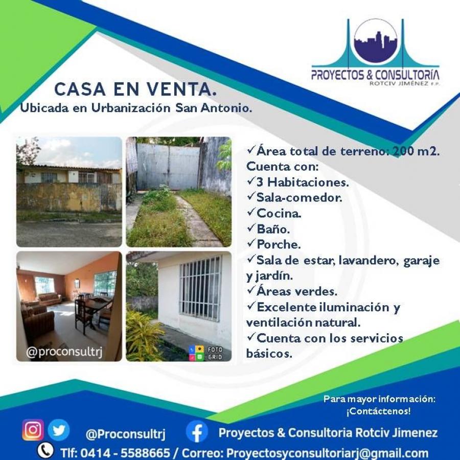 Foto Casa en Venta en Centro, Urb. San Antonio, Yaracuy - U$D 12.000 - CAV151892 - BienesOnLine