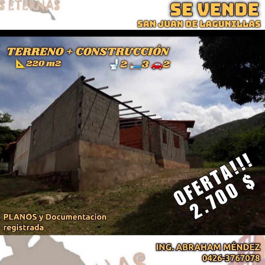 Foto Terreno en Venta en LAGUNILLAS, san juan de lagunillas, Mrida - U$D 2.700 - TEV220929 - BienesOnLine