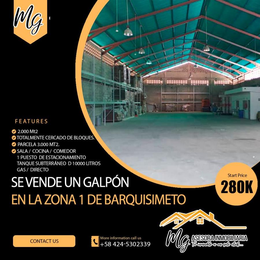 Foto Galpon en Venta en Barquisimeto, Lara - U$D 280.000 - GAV202133 - BienesOnLine