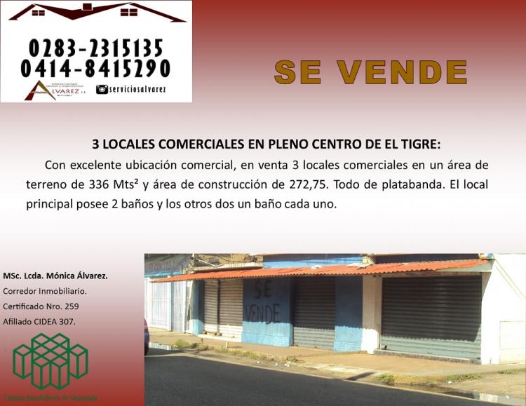 Foto Local en Venta en El Tigre, Anzotegui - BsF 12.000.000 - LOV110290 - BienesOnLine