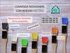 Servicios en Reparaciones y Mantenimiento Generales de su propiedad