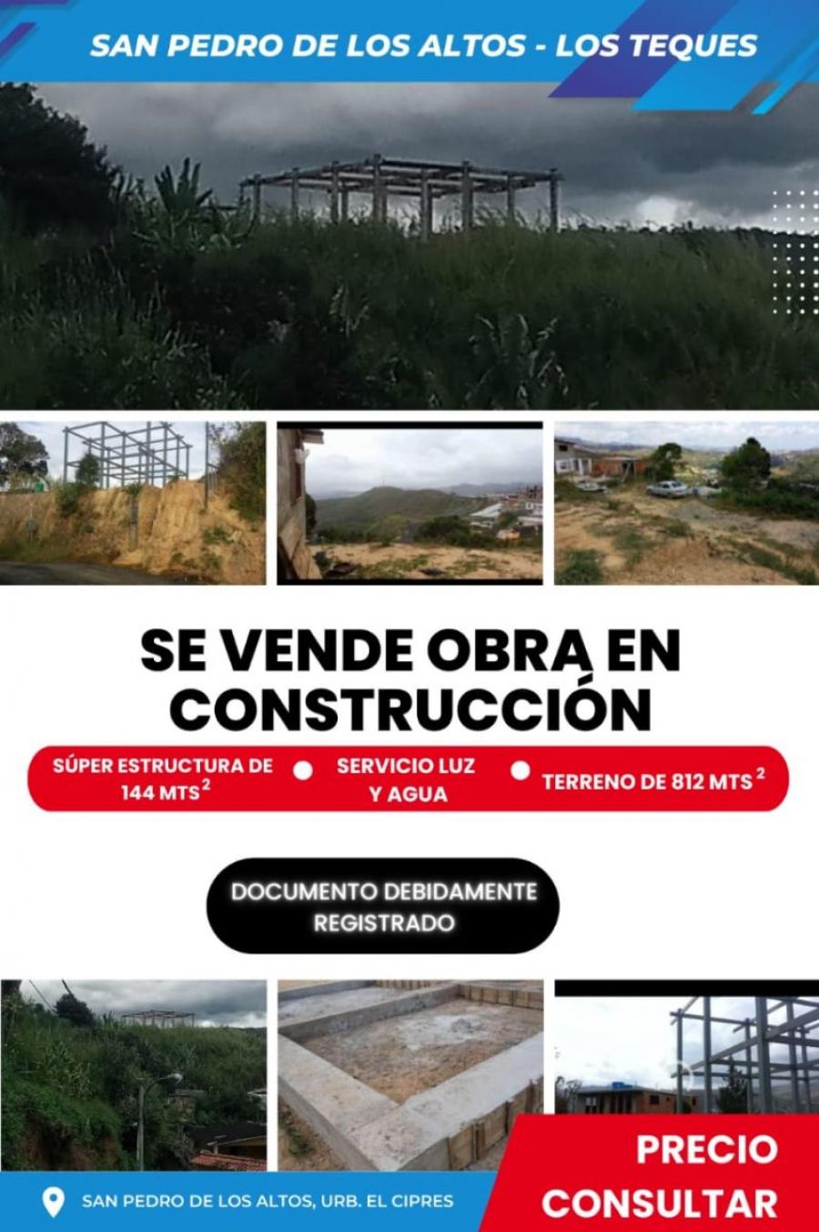 Foto Terreno en Venta en San Pedro de Los altos, Miranda - U$D 10.000 - TEV216802 - BienesOnLine