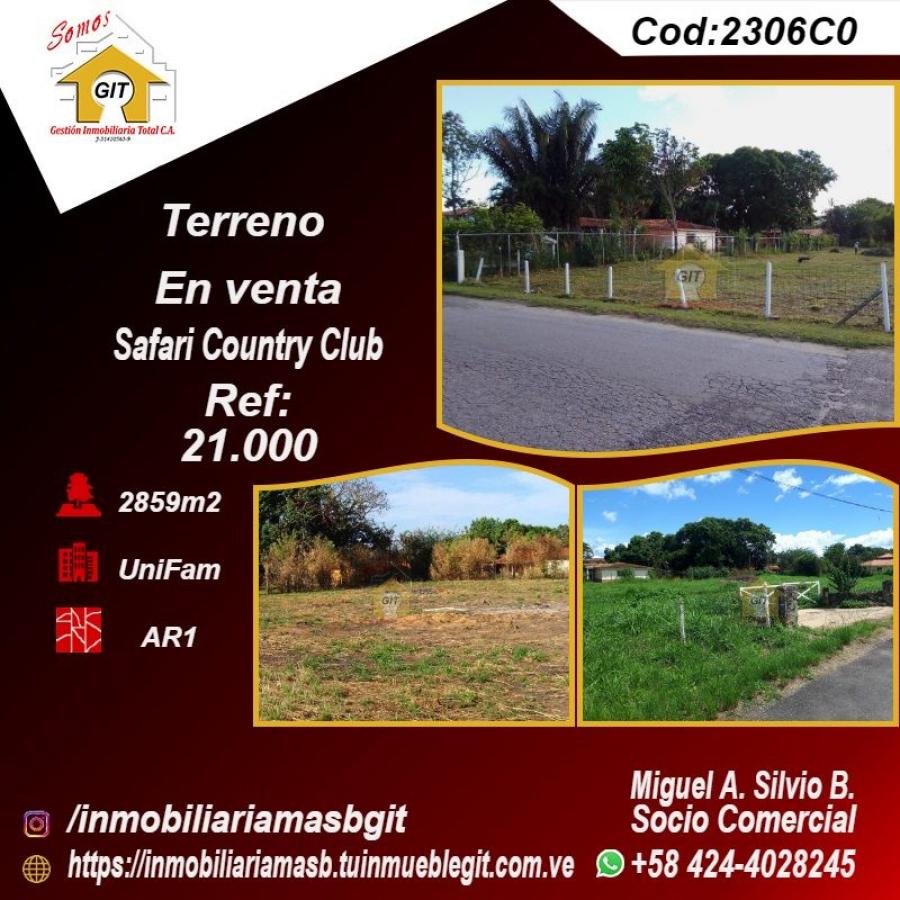 Foto Terreno en Venta en Libertador, Safary Country Club, Tocuyito, Carabobo - U$D 21.000 - TEV199879 - BienesOnLine