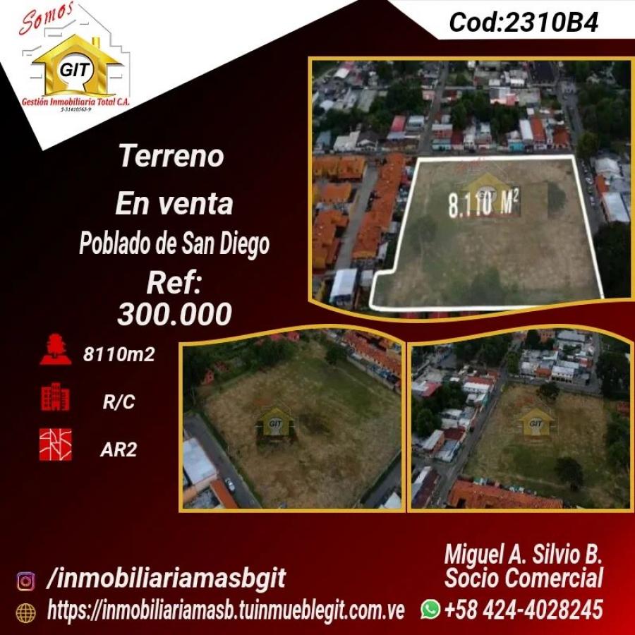 Foto Terreno en Venta en Poblado, San Diego, Carabobo - U$D 300.000 - TEV209299 - BienesOnLine