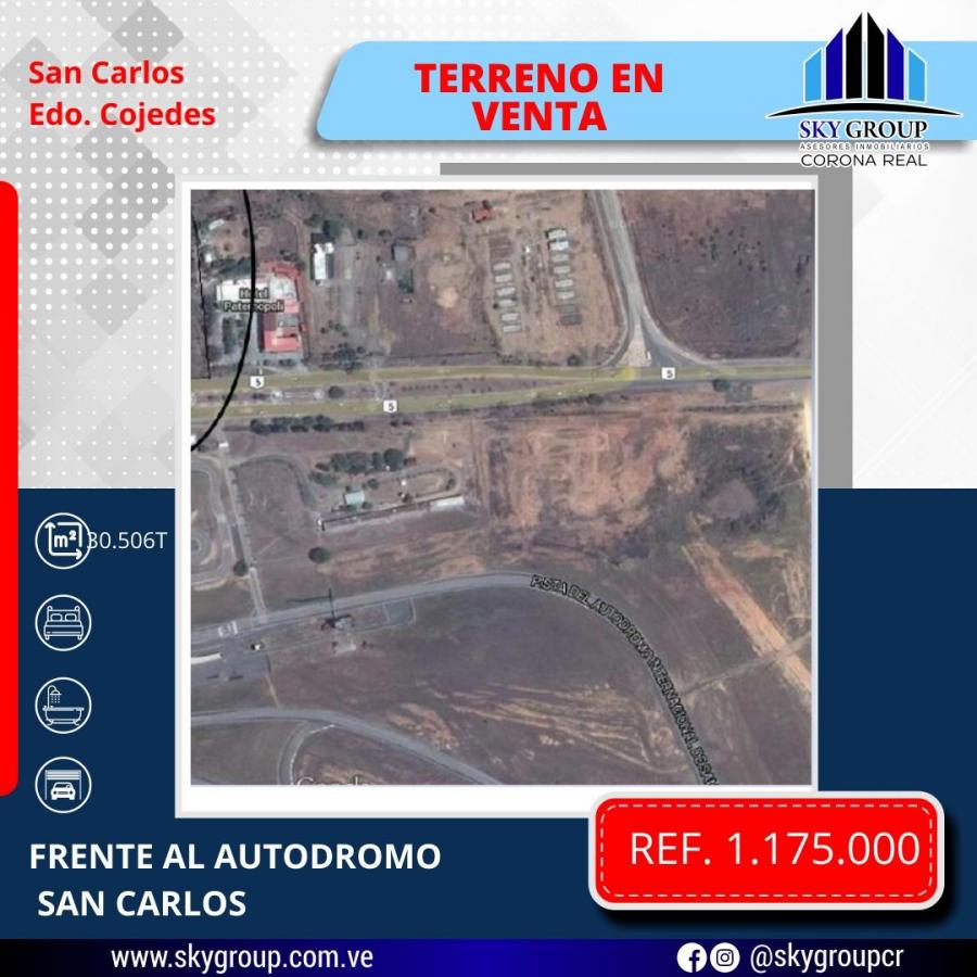Foto Terreno en Venta en San Carlos, Cojedes - U$D 1.175.000 - TEV150374 - BienesOnLine