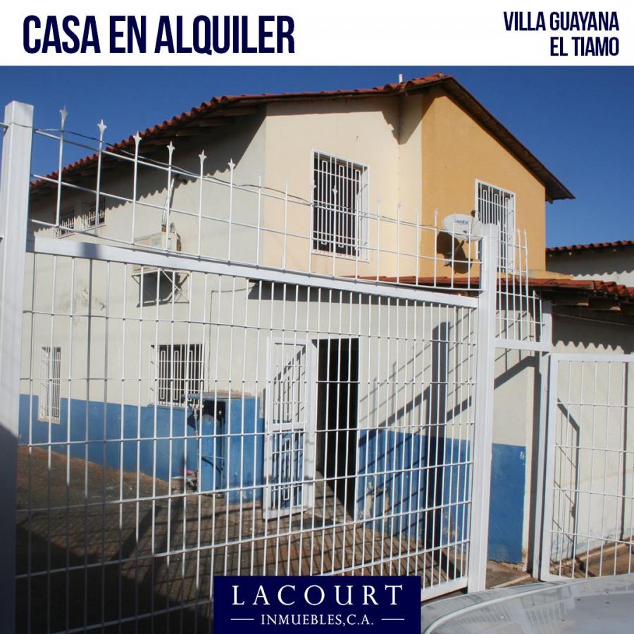 Foto Casa en Alquiler en UNARE, VILLA GUAYANA, Bolvar - U$D 150 - CAA125122 - BienesOnLine
