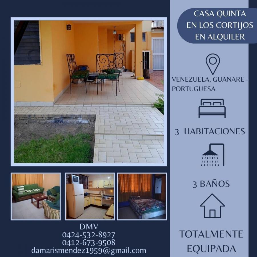 Foto Casa en Alquiler en Guanare, Portuguesa - U$D 200 - CAA184227 - BienesOnLine