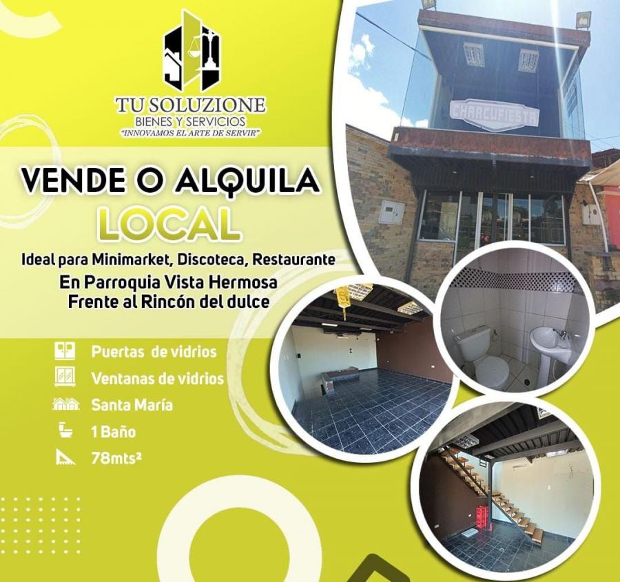 Foto Local en Venta en VISTA HERMOSA, CIUDAD BOLIVAR, Bolvar - U$D 25.000 - LOV181067 - BienesOnLine