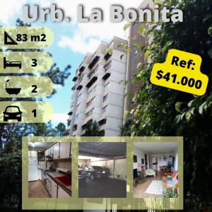 Vendo apto La Bonita Baruta Caracas 3 hab 2 Baos 1 puesto E