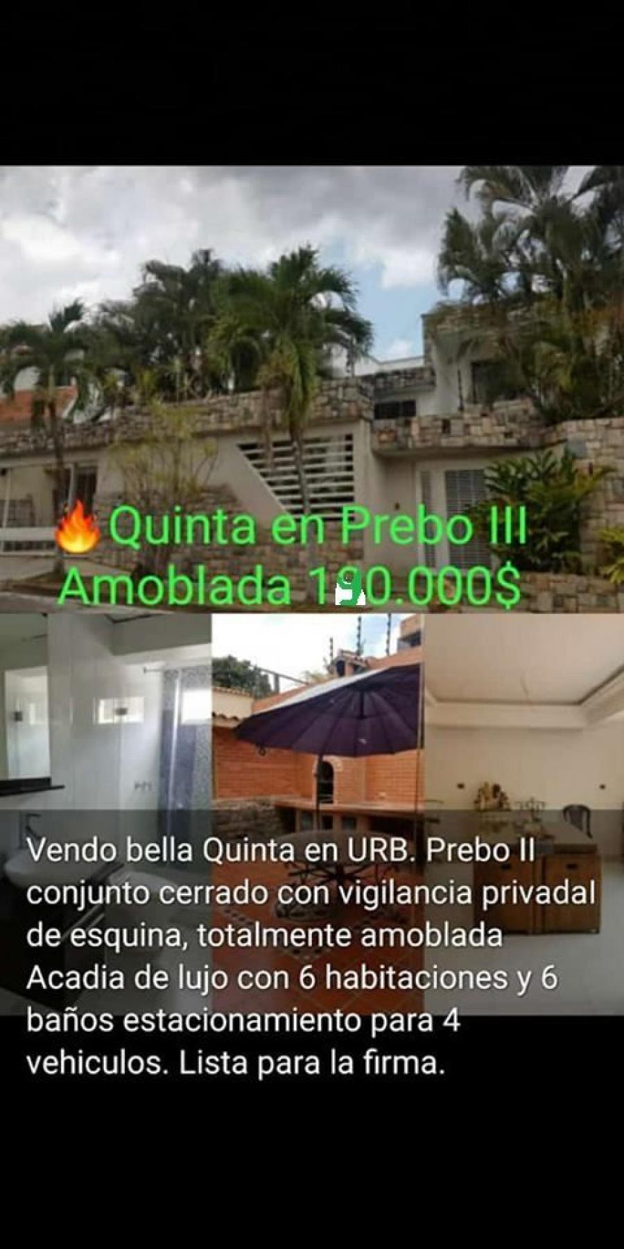Foto Quinta en Venta en San Jose de Tarbes, Valencia, Carabobo - $ 190.000 - QUV120317 - BienesOnLine
