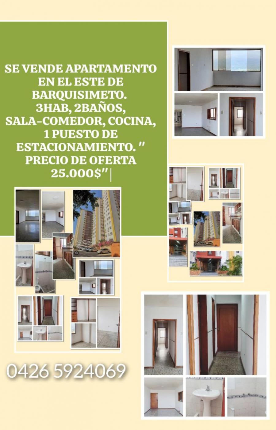 Foto Apartamento en Venta en Santa rosa, Barquisimeto, Lara - U$D 25.000 - APV222265 - BienesOnLine