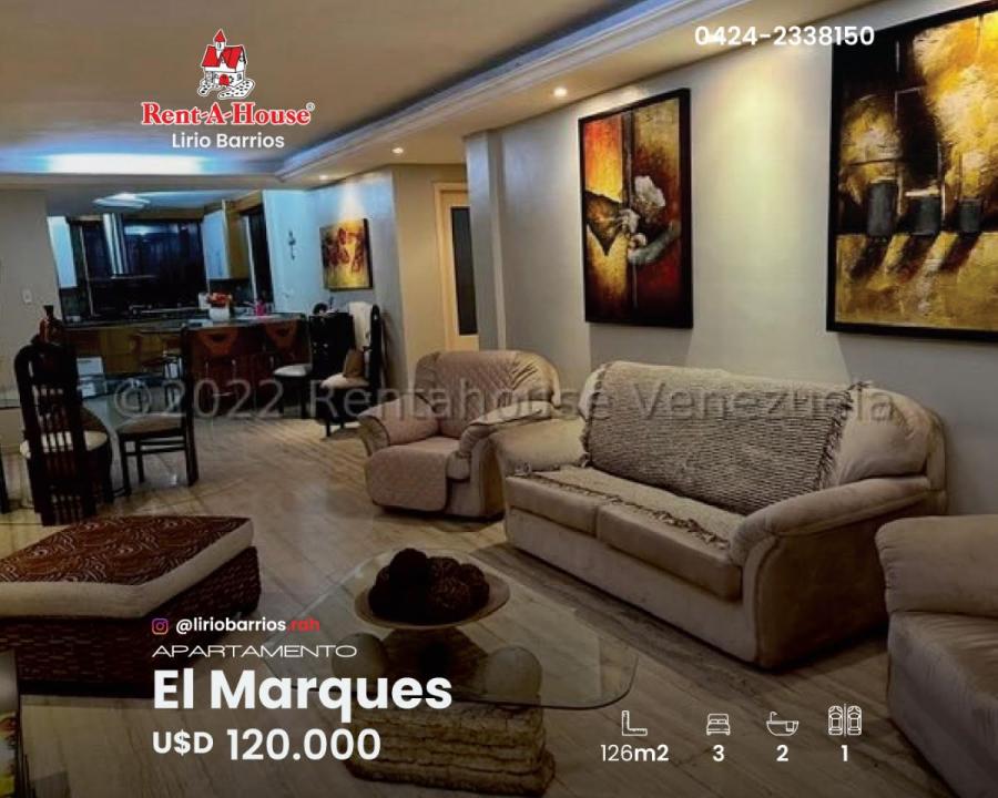 Foto Apartamento en Venta en El Marques, Urb  el Marques, Distrito Federal - U$D 100.000 - APV179904 - BienesOnLine