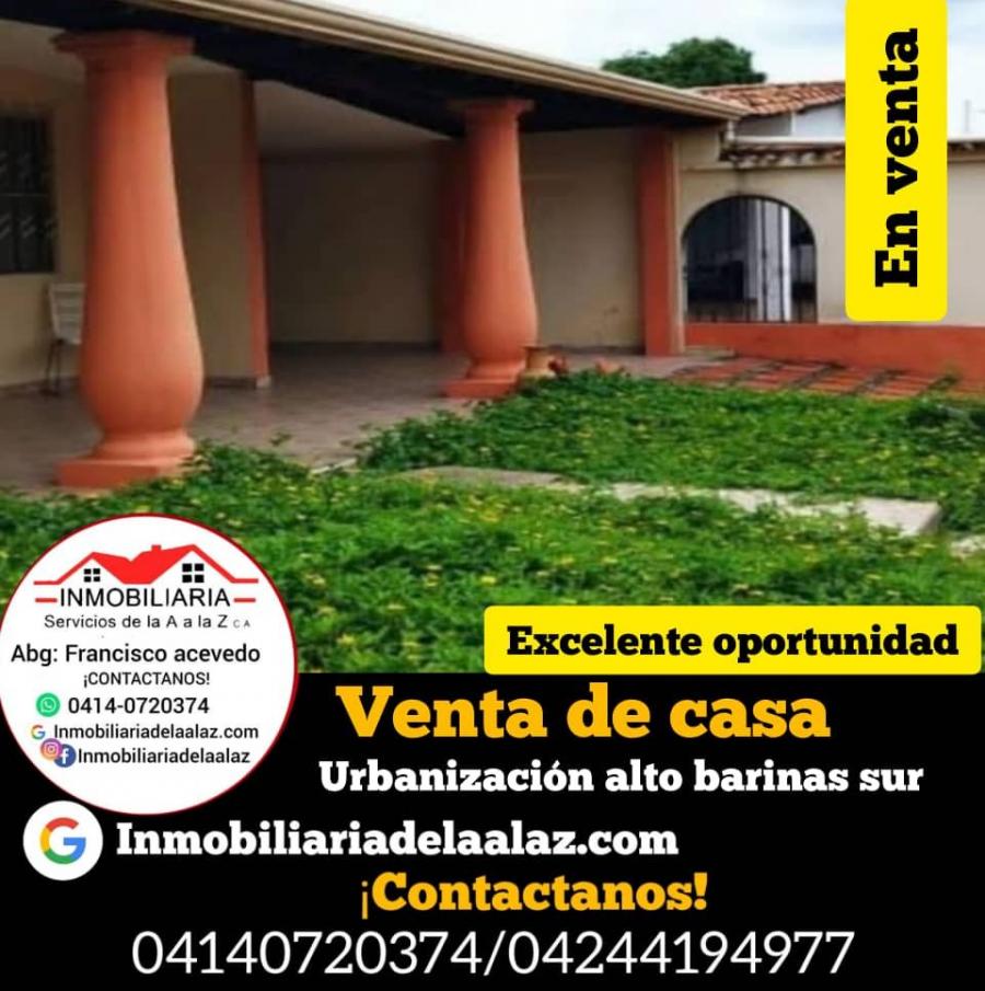 Foto Casa en Venta en alto barinas, Barinas Capital, Barinas - U$D 25.000 - CAV171532 - BienesOnLine