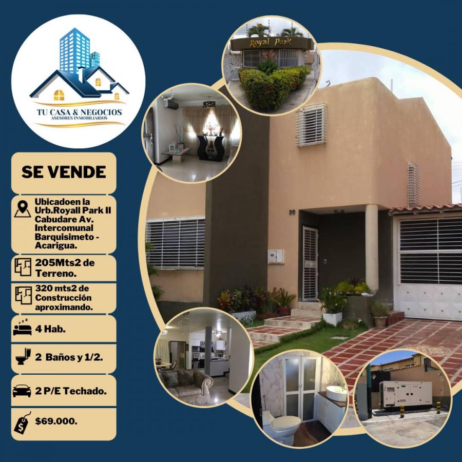 Foto Casa en Venta en Jos Gregorio Bastidas, Cabudare, Lara - U$D 69.000 - CAV177041 - BienesOnLine