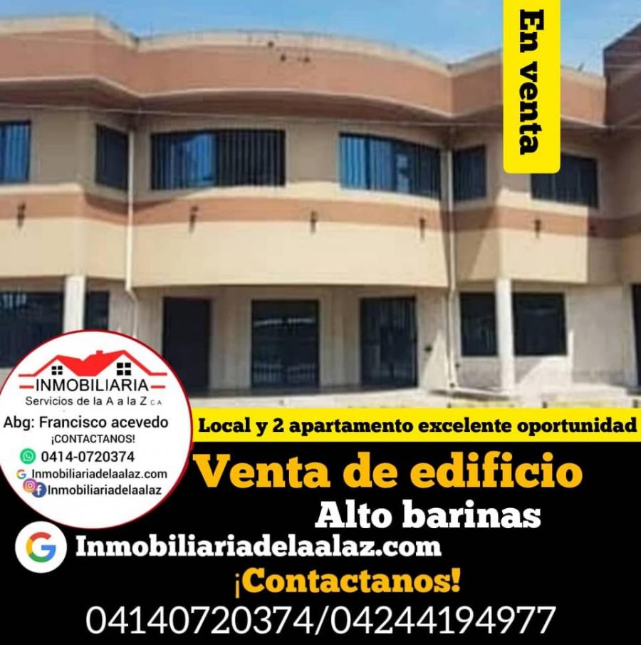 Foto Edificio en Venta en alto barinas, Barinas Capital, Barinas - U$D 500.000 - EDV171523 - BienesOnLine