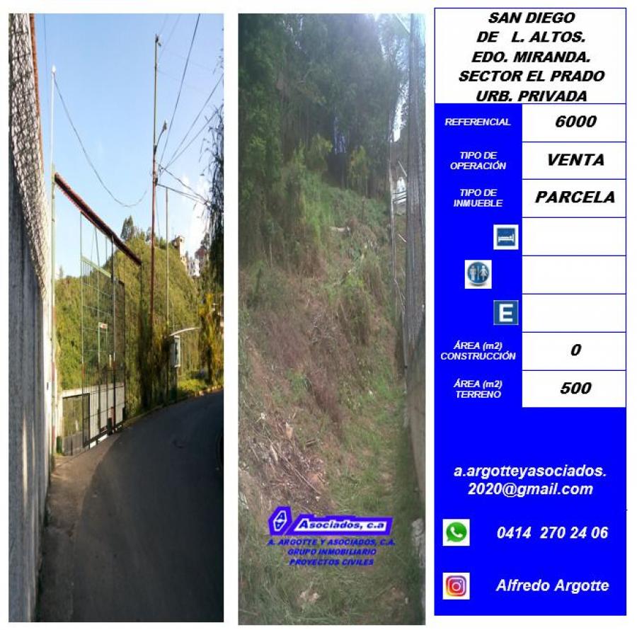 Foto Terreno en Venta en San Antonio de Los Altos, Miranda - BsF 6.000 - TEV182350 - BienesOnLine