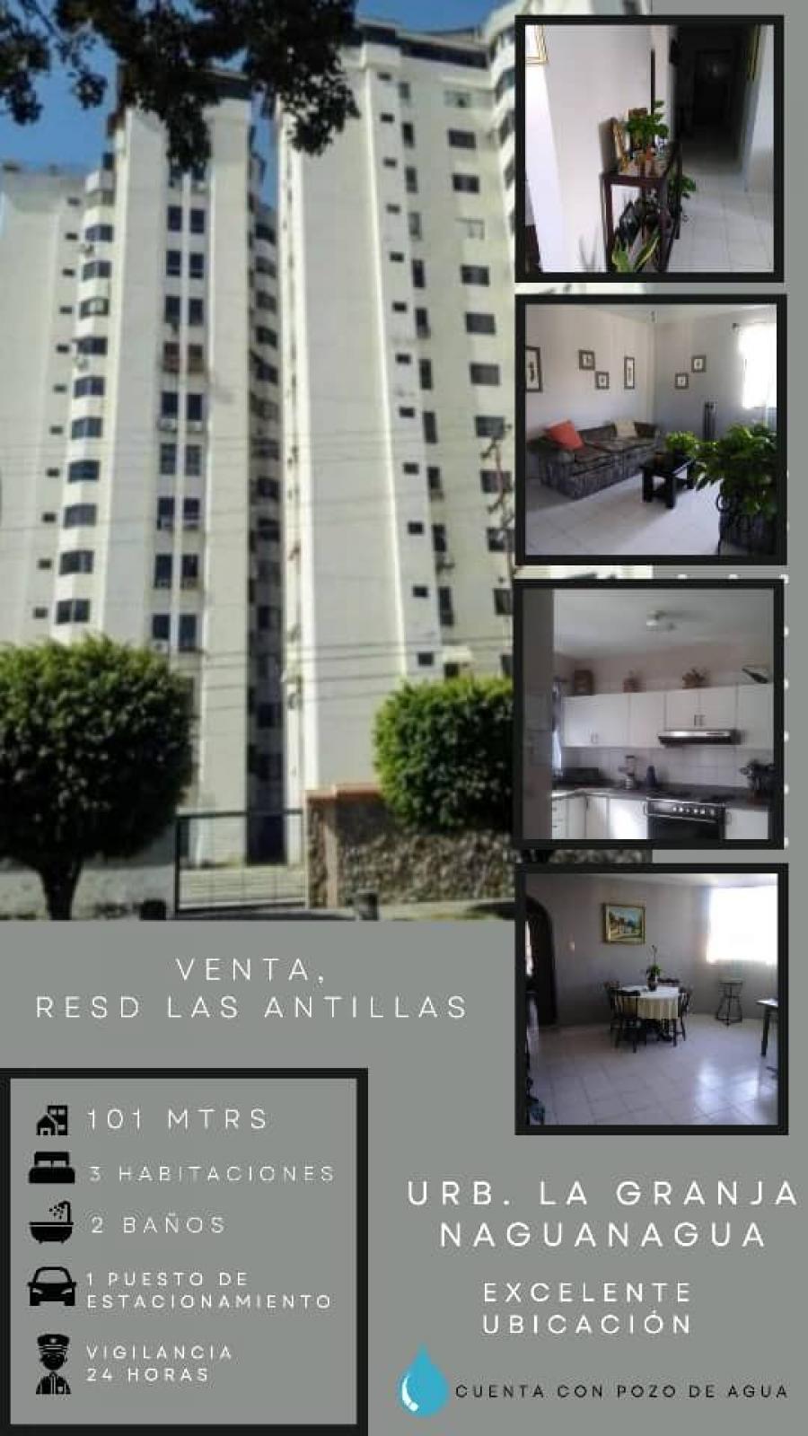 Foto Apartamento en Venta en La granja, Naguanagua, Carabobo - U$D 24.000 - APV218336 - BienesOnLine
