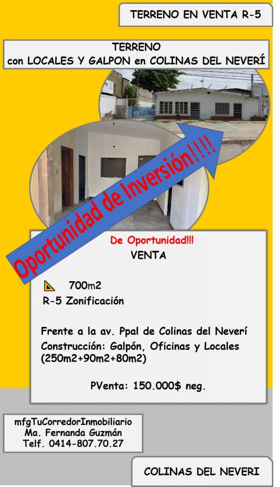 Foto Terreno en Venta en Colinas del Neveri, Anzotegui - U$D 150.000 - TEV206034 - BienesOnLine